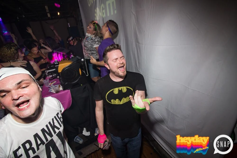 Heyday 80s Dance Party! At the The Basement - EAV! Kimber is the DJ. 1st Saturday of Every Month! Tag your friends! Photo by Oh Snap Kid.