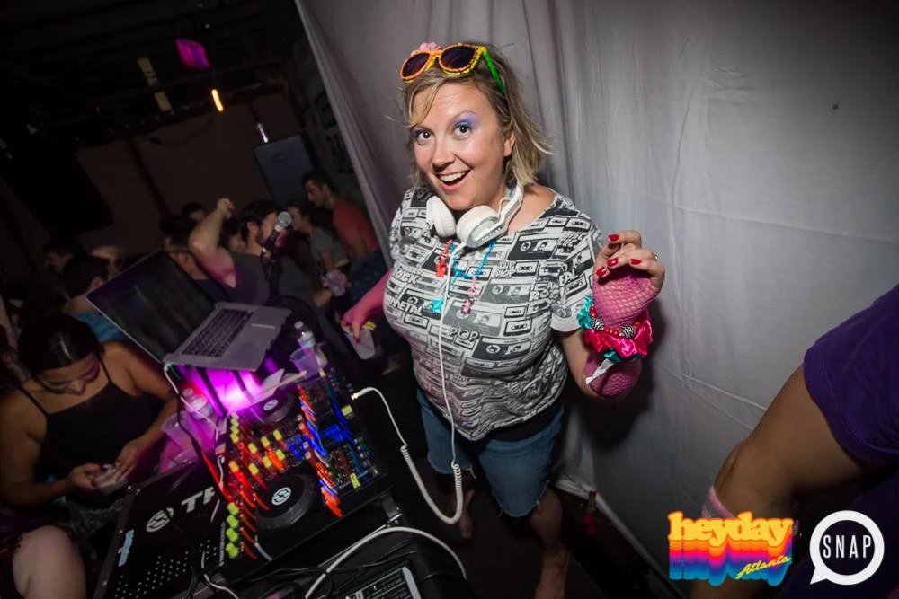 Heyday 80s Dance Party! At the The Basement - EAV! Kimber is the DJ. 1st Saturday of Every Month! Tag your friends! Photo by Oh Snap Kid.
