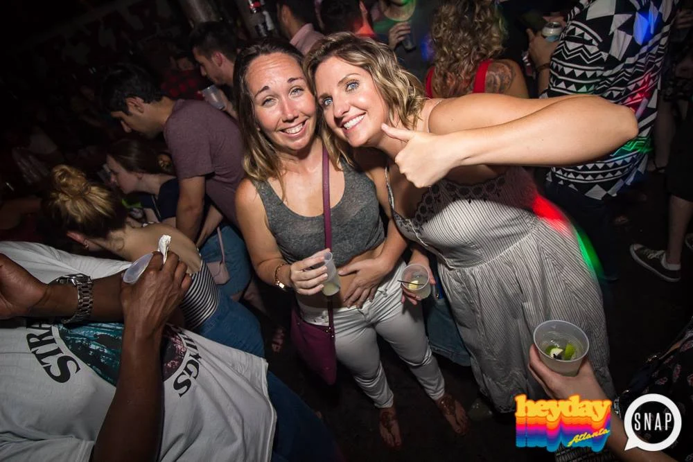 Heyday 80s Dance Party! At the The Basement - EAV! Kimber is the DJ. 1st Saturday of Every Month! Tag your friends! Photo by Oh Snap Kid.