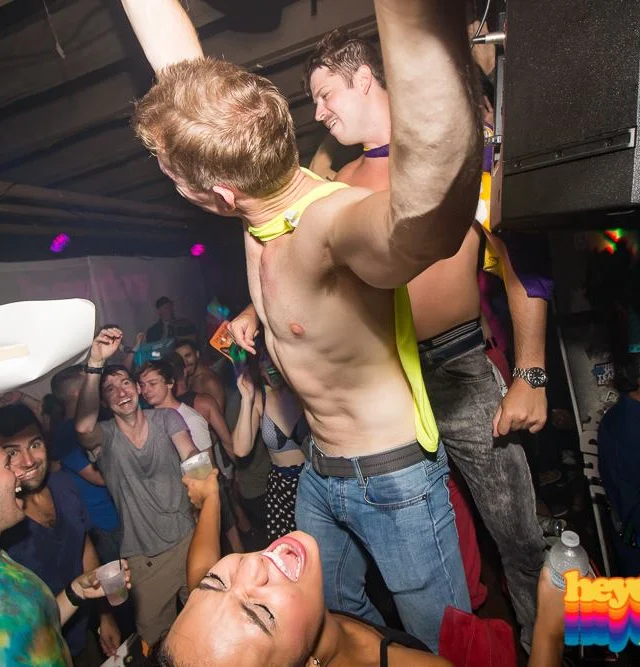 Heyday 80s Dance Party! At the The Basement - EAV! Kimber is the DJ. 1st Saturday of Every Month! Tag your friends! Photo by Oh Snap Kid.