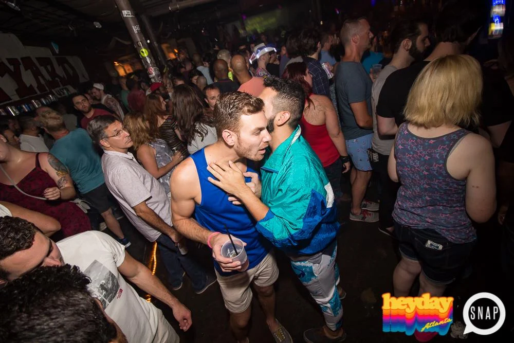 Heyday 80s Dance Party! At the The Basement - EAV! Kimber is the DJ. 1st Saturday of Every Month! Tag your friends! Photo by Oh Snap Kid.