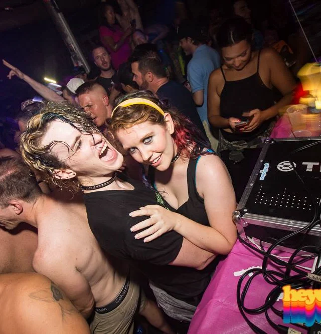 Heyday 80s Dance Party! At the The Basement - EAV! Kimber is the DJ. 1st Saturday of Every Month! Tag your friends! Photo by Oh Snap Kid.