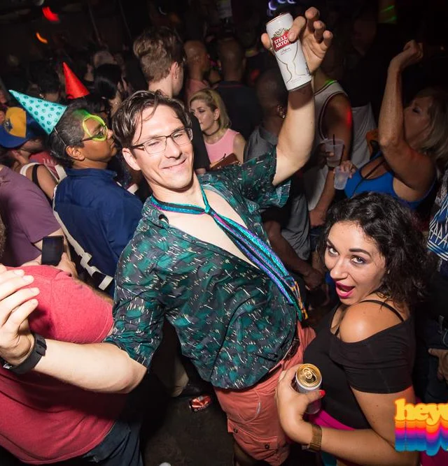 Heyday 80s Dance Party! At the The Basement - EAV! Kimber is the DJ. 1st Saturday of Every Month! Tag your friends! Photo by Oh Snap Kid.