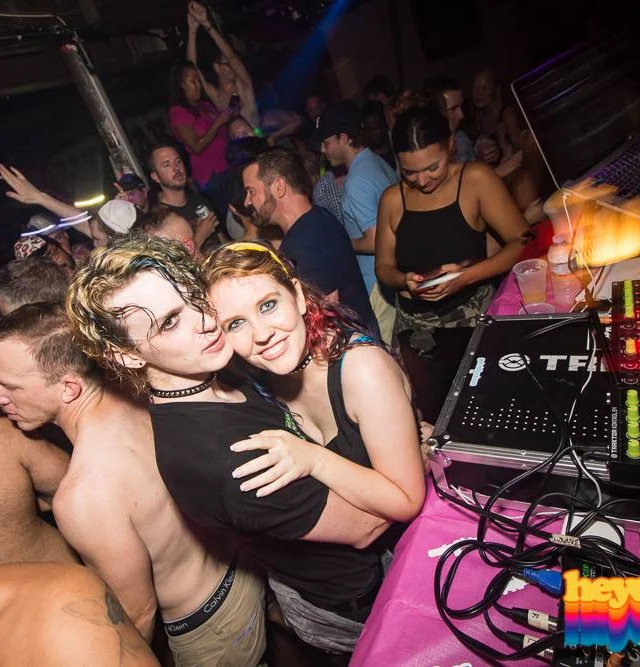 Heyday 80s Dance Party! At the The Basement - EAV! Kimber is the DJ. 1st Saturday of Every Month! Tag your friends! Photo by Oh Snap Kid.