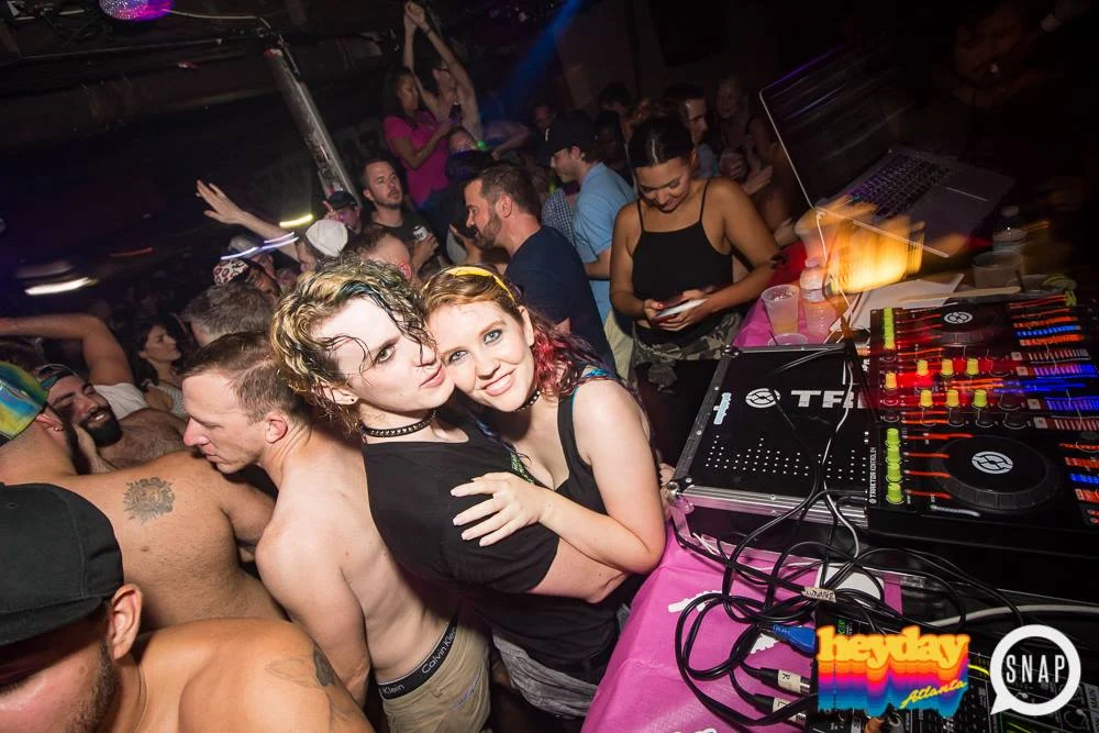 Heyday 80s Dance Party! At the The Basement - EAV! Kimber is the DJ. 1st Saturday of Every Month! Tag your friends! Photo by Oh Snap Kid.