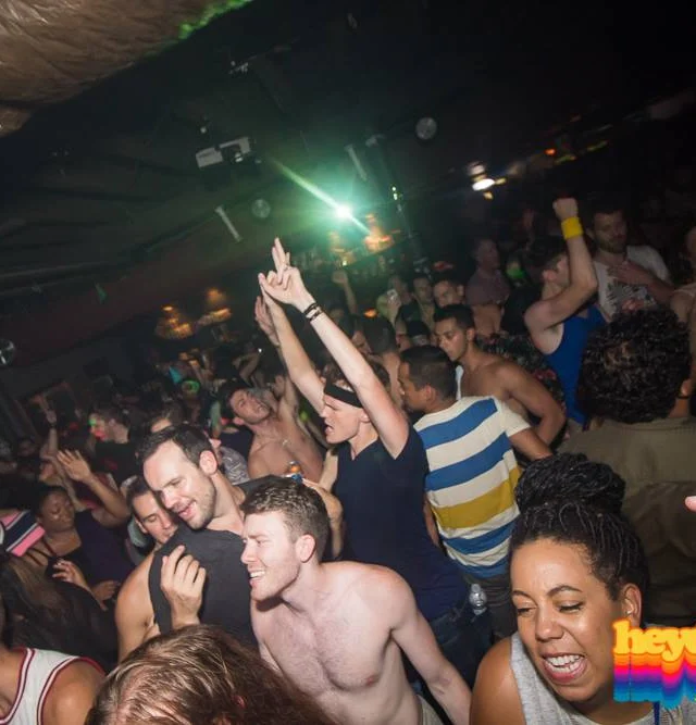 Heyday 80s Dance Party! At the The Basement - EAV! Kimber is the DJ. 1st Saturday of Every Month! Tag your friends! Photo by Oh Snap Kid.