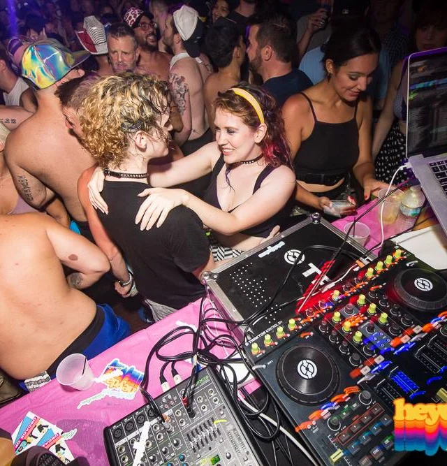 Heyday 80s Dance Party! At the The Basement - EAV! Kimber is the DJ. 1st Saturday of Every Month! Tag your friends! Photo by Oh Snap Kid.