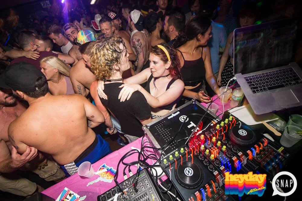 Heyday 80s Dance Party! At the The Basement - EAV! Kimber is the DJ. 1st Saturday of Every Month! Tag your friends! Photo by Oh Snap Kid.