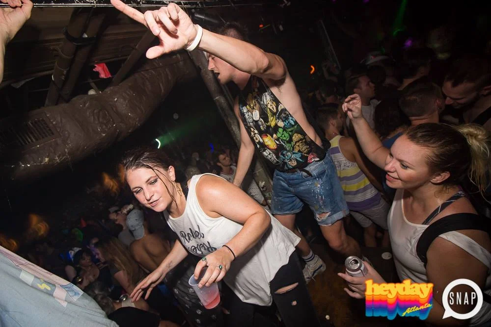 Heyday 80s Dance Party! At the The Basement - EAV! Kimber is the DJ. 1st Saturday of Every Month! Tag your friends! Photo by Oh Snap Kid.