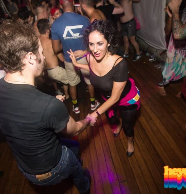 Heyday 80s Dance Party! At the The Basement - EAV! Kimber is the DJ. 1st Saturday of Every Month! Tag your friends! Photo by Oh Snap Kid.