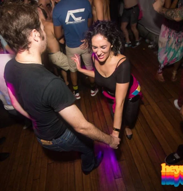 Heyday 80s Dance Party! At the The Basement - EAV! Kimber is the DJ. 1st Saturday of Every Month! Tag your friends! Photo by Oh Snap Kid.