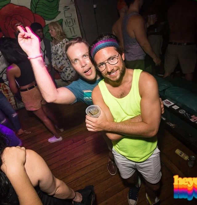Heyday 80s Dance Party! At the The Basement - EAV! Kimber is the DJ. 1st Saturday of Every Month! Tag your friends! Photo by Oh Snap Kid.