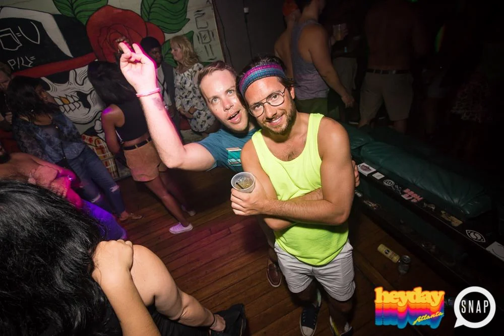 Heyday 80s Dance Party! At the The Basement - EAV! Kimber is the DJ. 1st Saturday of Every Month! Tag your friends! Photo by Oh Snap Kid.