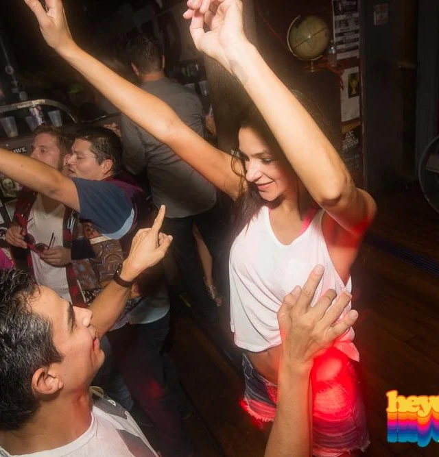 Heyday 80s Dance Party! At the The Basement - EAV! Kimber is the DJ. 1st Saturday of Every Month! Tag your friends! Photo by Oh Snap Kid.