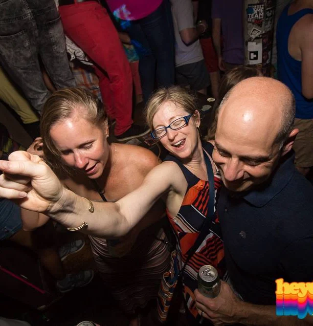 Heyday 80s Dance Party! At the The Basement - EAV! Kimber is the DJ. 1st Saturday of Every Month! Tag your friends! Photo by Oh Snap Kid.