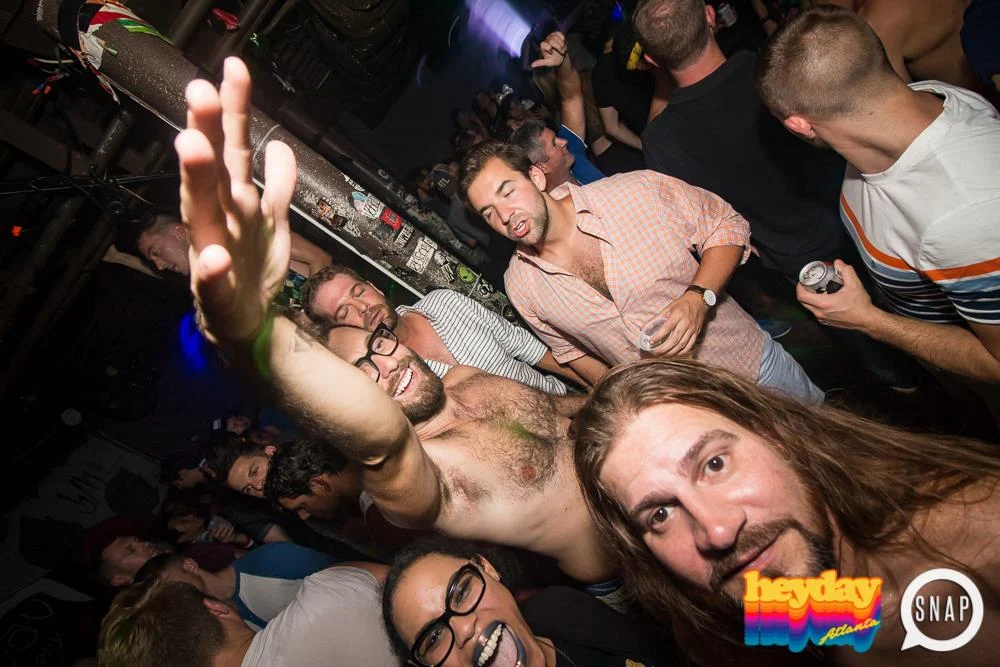 Heyday 80s Dance Party! At the The Basement - EAV! Kimber is the DJ. 1st Saturday of Every Month! Tag your friends! Photo by Oh Snap Kid.
