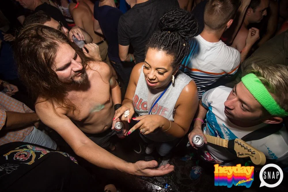 Heyday 80s Dance Party! At the The Basement - EAV! Kimber is the DJ. 1st Saturday of Every Month! Tag your friends! Photo by Oh Snap Kid.