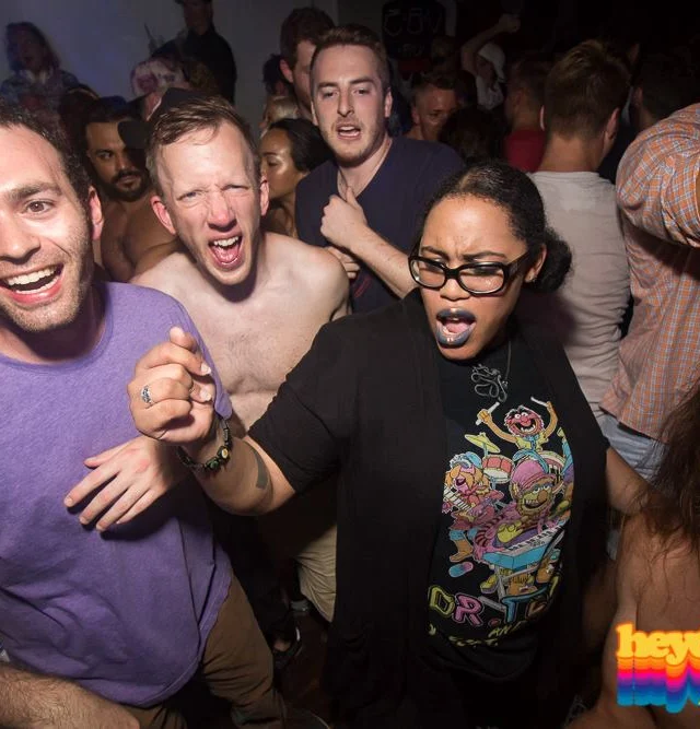 Heyday 80s Dance Party! At the The Basement - EAV! Kimber is the DJ. 1st Saturday of Every Month! Tag your friends! Photo by Oh Snap Kid.