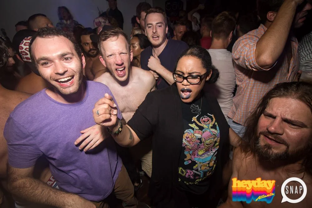 Heyday 80s Dance Party! At the The Basement - EAV! Kimber is the DJ. 1st Saturday of Every Month! Tag your friends! Photo by Oh Snap Kid.