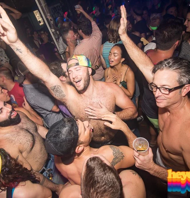 Heyday 80s Dance Party! At the The Basement - EAV! Kimber is the DJ. 1st Saturday of Every Month! Tag your friends! Photo by Oh Snap Kid.
