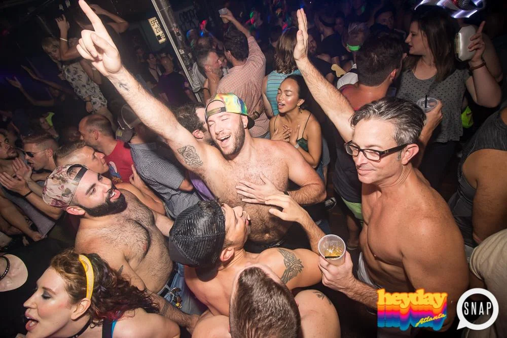 Heyday 80s Dance Party! At the The Basement - EAV! Kimber is the DJ. 1st Saturday of Every Month! Tag your friends! Photo by Oh Snap Kid.