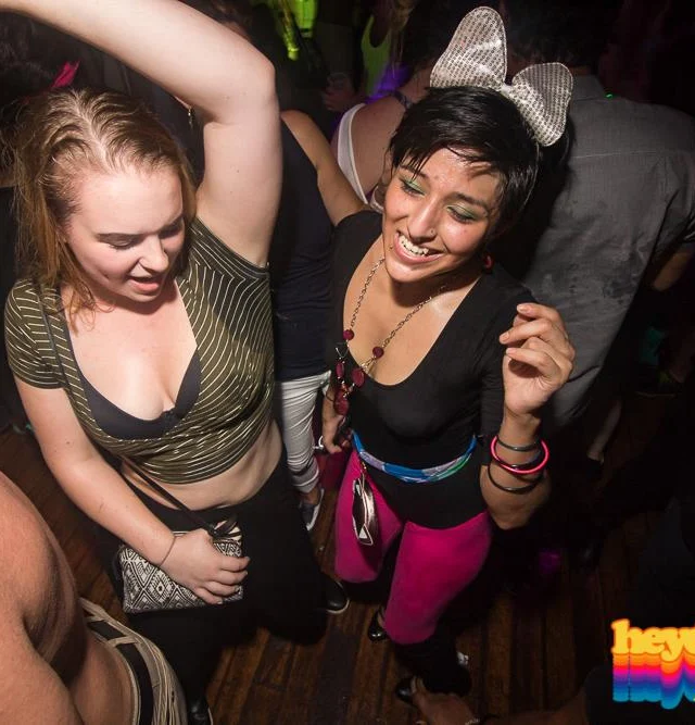 Heyday 80s Dance Party! At the The Basement - EAV! Kimber is the DJ. 1st Saturday of Every Month! Tag your friends! Photo by Oh Snap Kid.