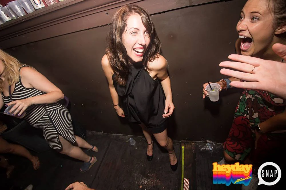 Heyday 80s Dance Party! At the The Basement - EAV! Kimber is the DJ. 1st Saturday of Every Month! Tag your friends! Photo by Oh Snap Kid.