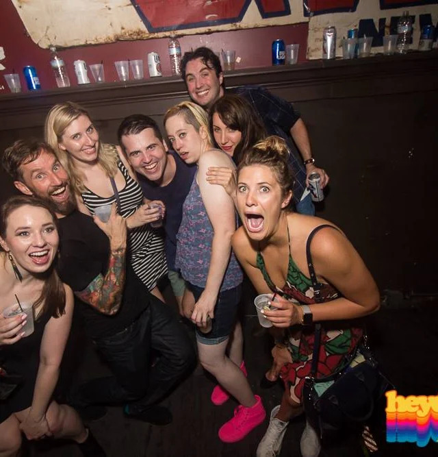Heyday 80s Dance Party! At the The Basement - EAV! Kimber is the DJ. 1st Saturday of Every Month! Tag your friends! Photo by Oh Snap Kid.