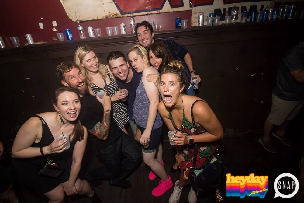 Heyday 80s Dance Party! At the The Basement - EAV! Kimber is the DJ. 1st Saturday of Every Month! Tag your friends! Photo by Oh Snap Kid.