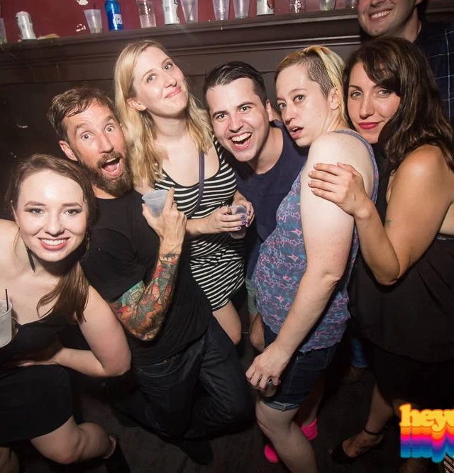 Heyday 80s Dance Party! At the The Basement - EAV! Kimber is the DJ. 1st Saturday of Every Month! Tag your friends! Photo by Oh Snap Kid.