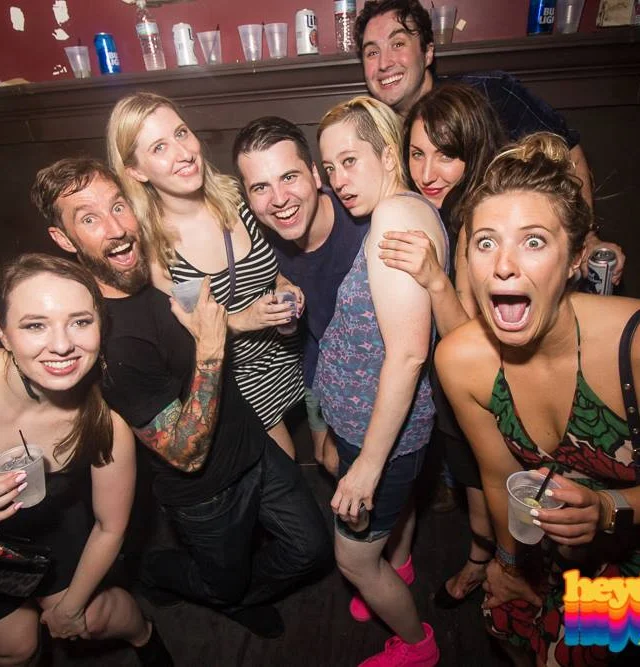 Heyday 80s Dance Party! At the The Basement - EAV! Kimber is the DJ. 1st Saturday of Every Month! Tag your friends! Photo by Oh Snap Kid.