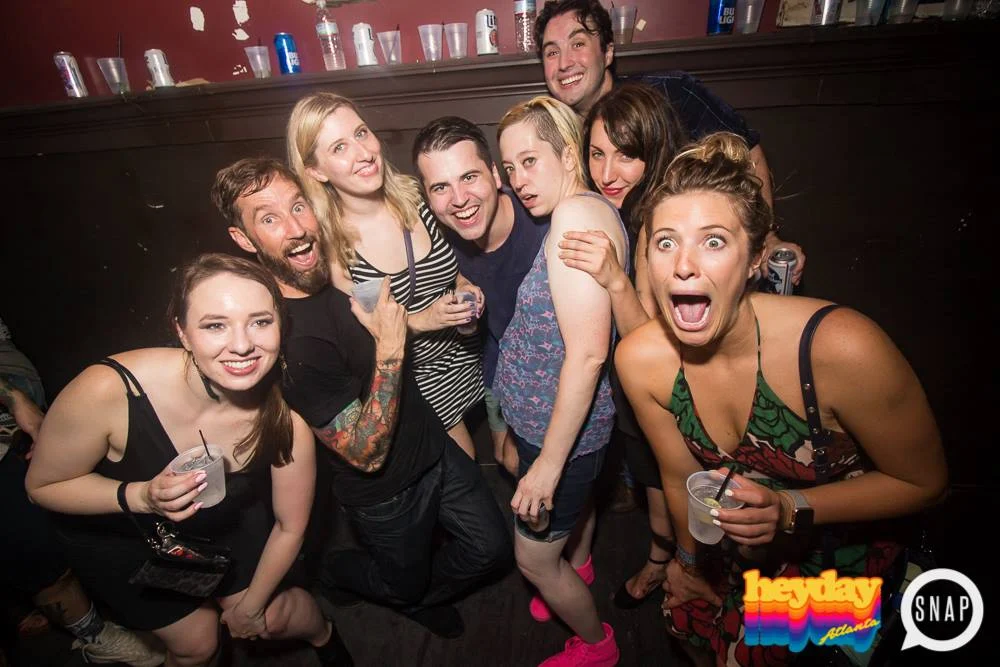 Heyday 80s Dance Party! At the The Basement - EAV! Kimber is the DJ. 1st Saturday of Every Month! Tag your friends! Photo by Oh Snap Kid.