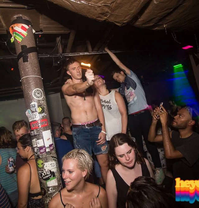 Heyday 80s Dance Party! At the The Basement - EAV! Kimber is the DJ. 1st Saturday of Every Month! Tag your friends! Photo by Oh Snap Kid.