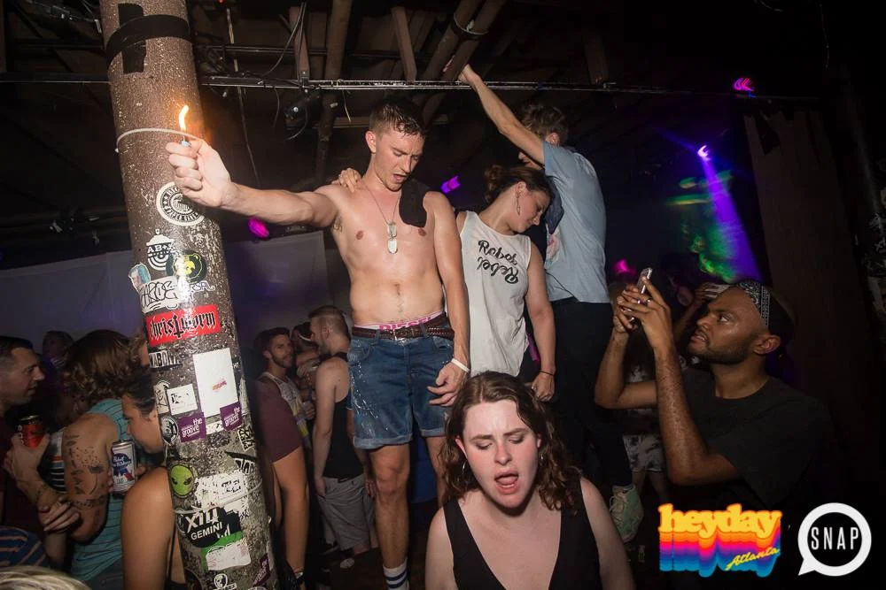 Heyday 80s Dance Party! At the The Basement - EAV! Kimber is the DJ. 1st Saturday of Every Month! Tag your friends! Photo by Oh Snap Kid.