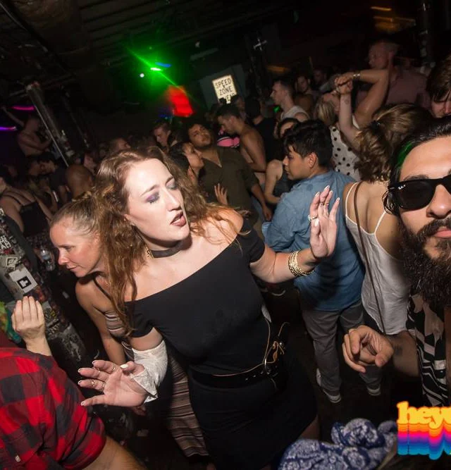 Heyday 80s Dance Party! At the The Basement - EAV! Kimber is the DJ. 1st Saturday of Every Month! Tag your friends! Photo by Oh Snap Kid.