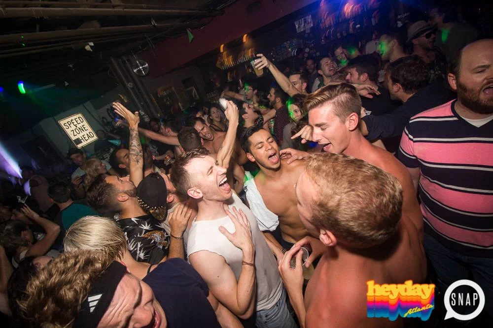 Heyday 80s Dance Party! At the The Basement - EAV! Kimber is the DJ. 1st Saturday of Every Month! Tag your friends! Photo by Oh Snap Kid.
