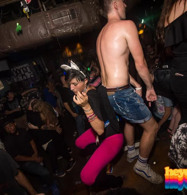 Heyday 80s Dance Party! At the The Basement - EAV! Kimber is the DJ. 1st Saturday of Every Month! Tag your friends! Photo by Oh Snap Kid.
