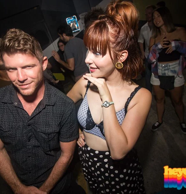 Heyday 80s Dance Party! At the The Basement - EAV! Kimber is the DJ. 1st Saturday of Every Month! Tag your friends! Photo by Oh Snap Kid.