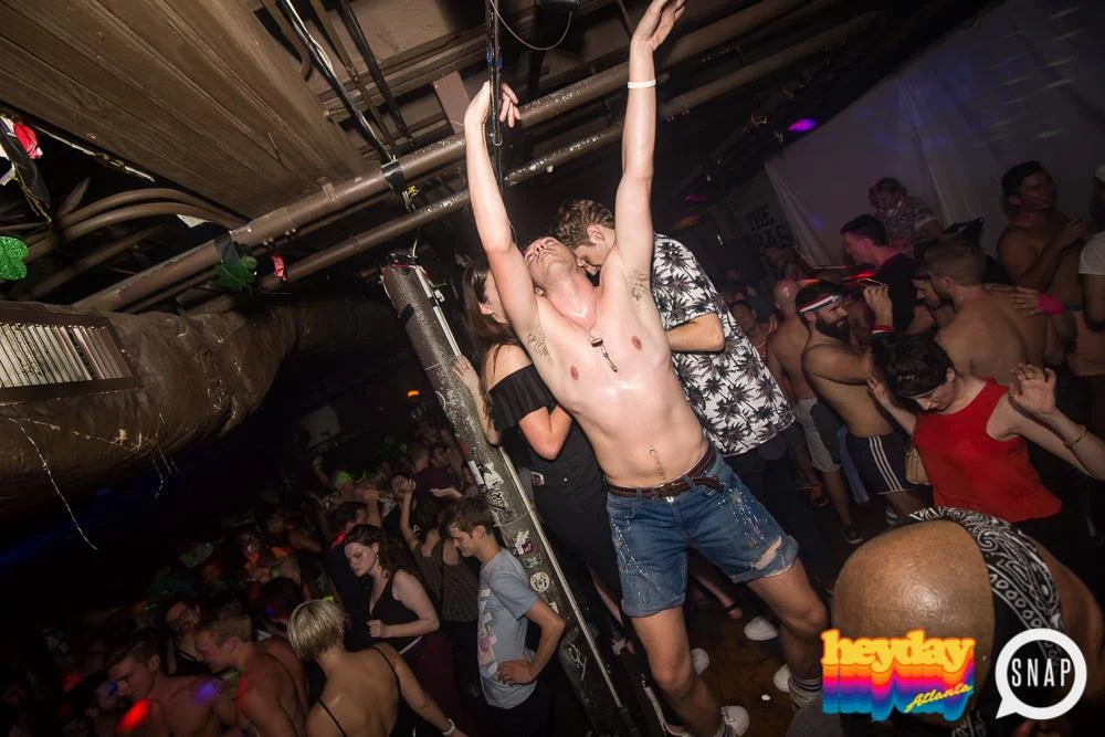 Heyday 80s Dance Party! At the The Basement - EAV! Kimber is the DJ. 1st Saturday of Every Month! Tag your friends! Photo by Oh Snap Kid.