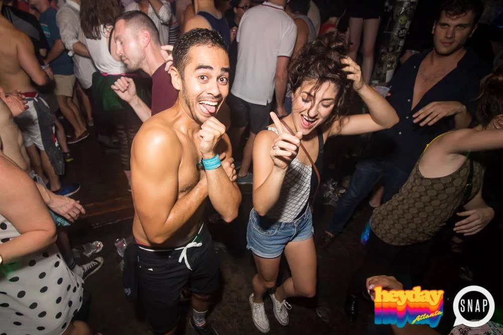 Heyday 80s Dance Party! At the The Basement - EAV! Kimber is the DJ. 1st Saturday of Every Month! Tag your friends! Photo by Oh Snap Kid.