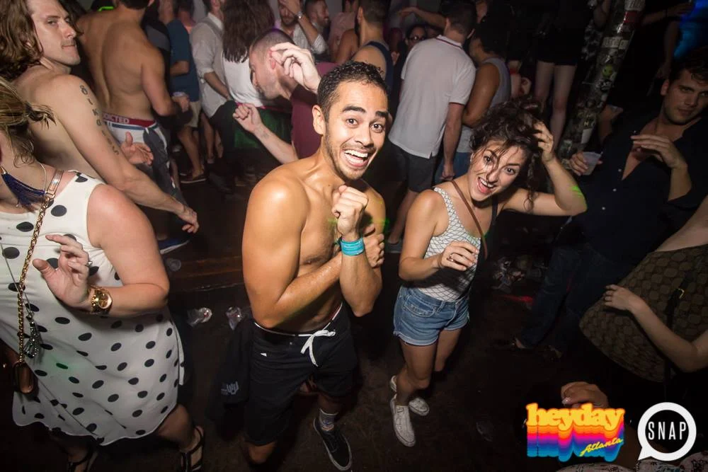 Heyday 80s Dance Party! At the The Basement - EAV! Kimber is the DJ. 1st Saturday of Every Month! Tag your friends! Photo by Oh Snap Kid.