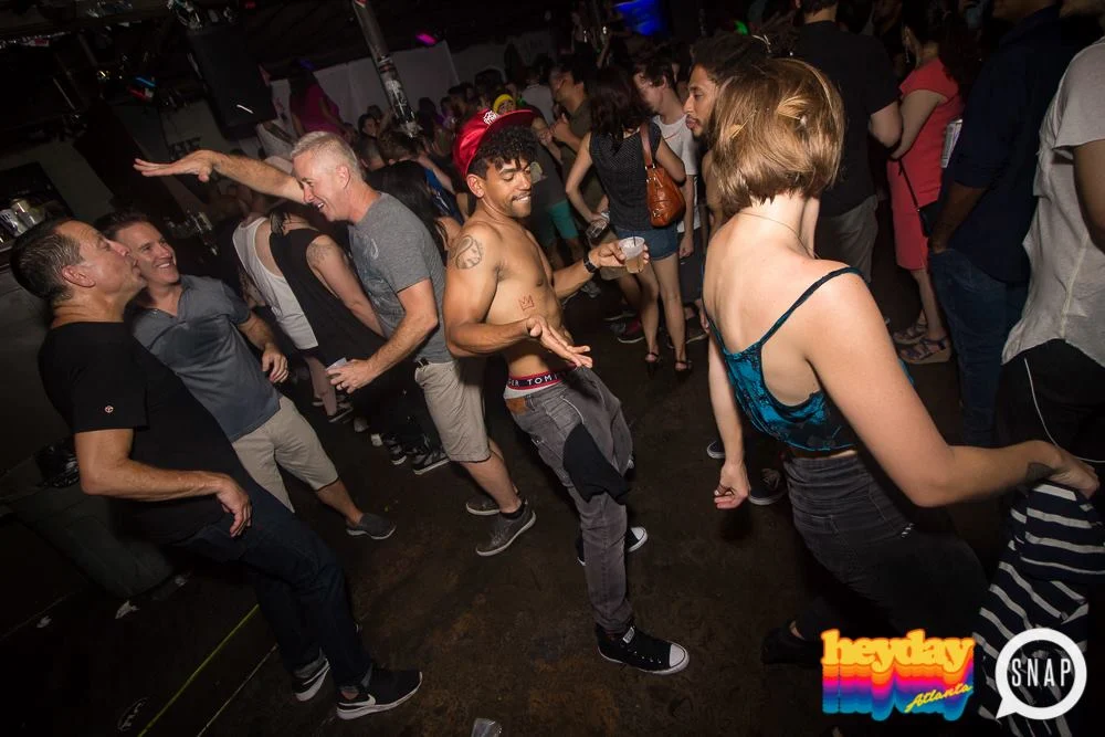 Heyday 80s Dance Party! At the The Basement - EAV! Kimber is the DJ. 1st Saturday of Every Month! Tag your friends! Photo by Oh Snap Kid.
