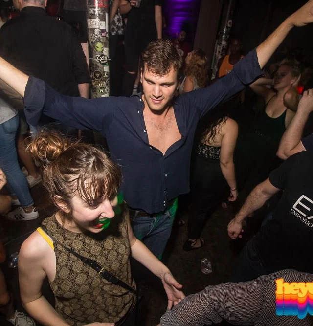 Heyday 80s Dance Party! At the The Basement - EAV! Kimber is the DJ. 1st Saturday of Every Month! Tag your friends! Photo by Oh Snap Kid.