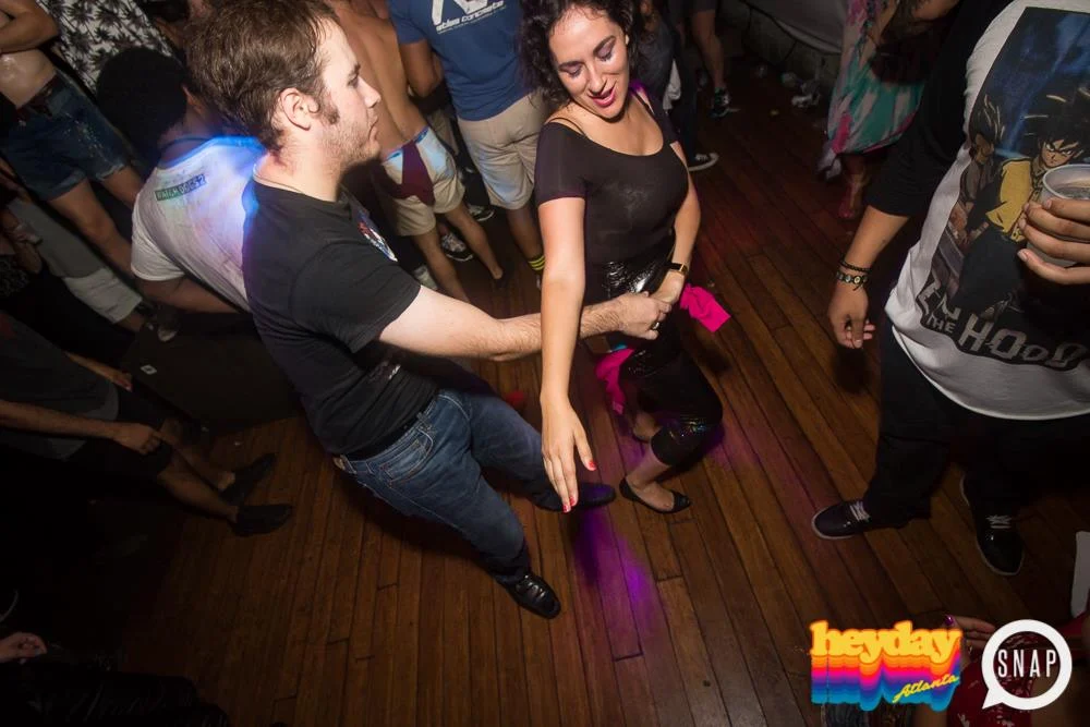 Heyday 80s Dance Party! At the The Basement - EAV! Kimber is the DJ. 1st Saturday of Every Month! Tag your friends! Photo by Oh Snap Kid.