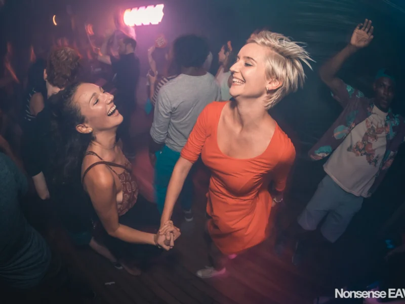 Nonsense EAV Indie Pop Dance Party - August 2017 at The Basement. We danced in the dark and things got ridiculous. 3rd Friday of every month! Kimber is the DJ. Photos by Oh Snap!