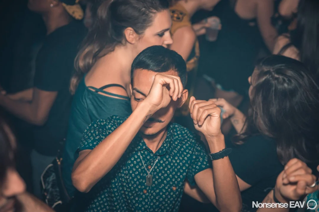 Nonsense EAV Indie Pop Dance Party - August 2017 at The Basement. We danced in the dark and things got ridiculous. 3rd Friday of every month! Kimber is the DJ. Photos by Oh Snap!