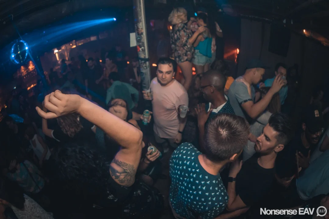 Nonsense EAV Indie Pop Dance Party - August 2017 at The Basement. We danced in the dark and things got ridiculous. 3rd Friday of every month! Kimber is the DJ. Photos by Oh Snap!