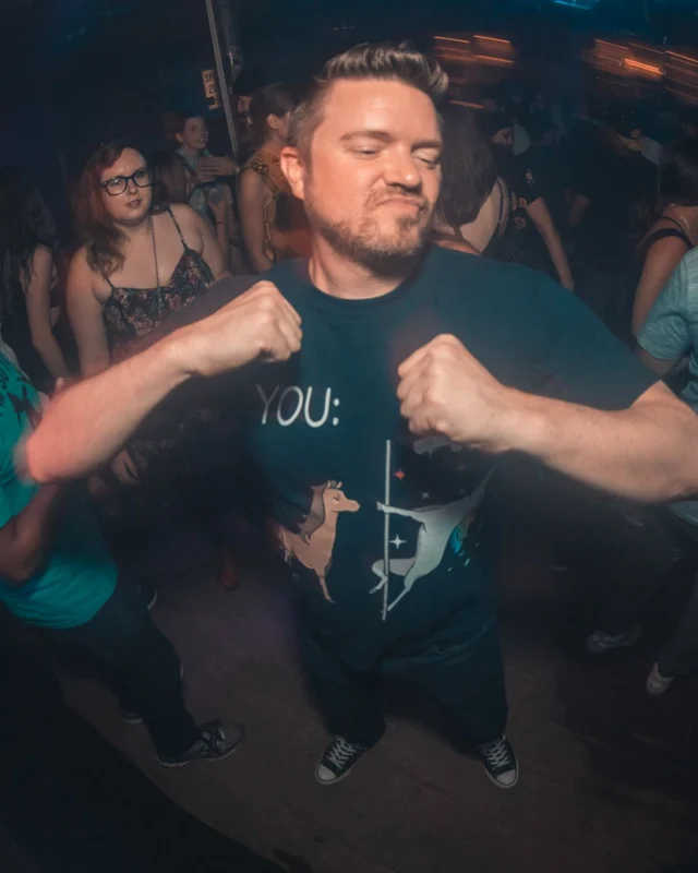 Nonsense EAV Indie Pop Dance Party - August 2017 at The Basement. We danced in the dark and things got ridiculous. 3rd Friday of every month! Kimber is the DJ. Photos by Oh Snap!