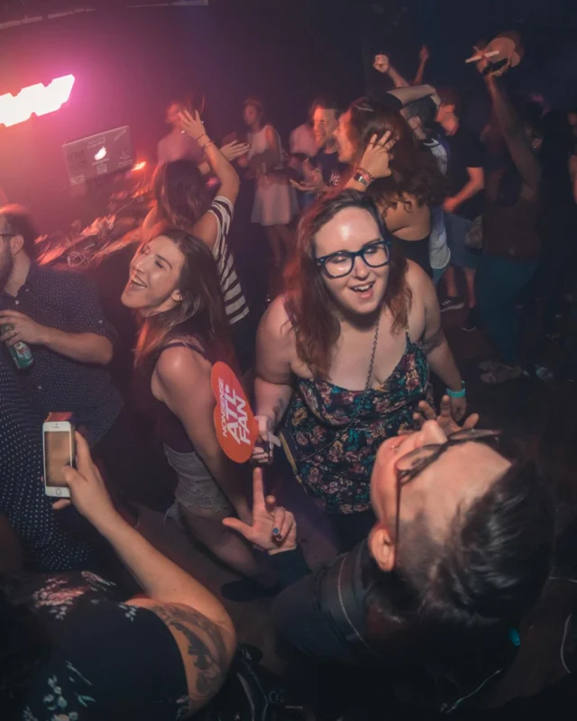 Nonsense EAV Indie Pop Dance Party - August 2017 at The Basement. We danced in the dark and things got ridiculous. 3rd Friday of every month! Kimber is the DJ. Photos by Oh Snap!