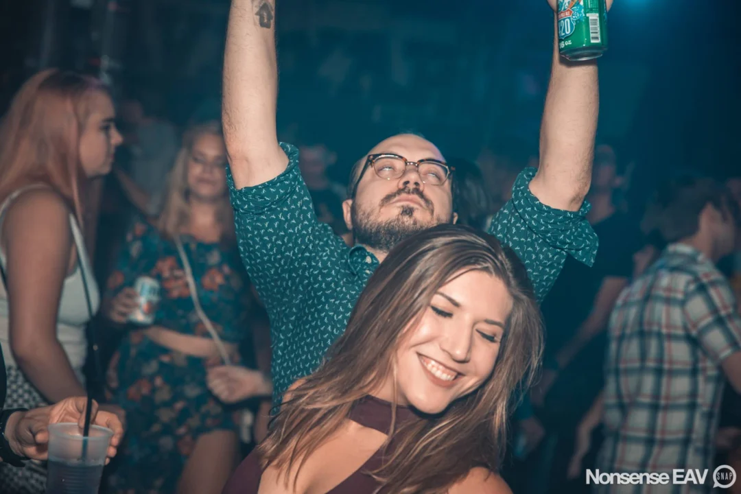 Nonsense EAV Indie Pop Dance Party - August 2017 at The Basement. We danced in the dark and things got ridiculous. 3rd Friday of every month! Kimber is the DJ. Photos by Oh Snap!